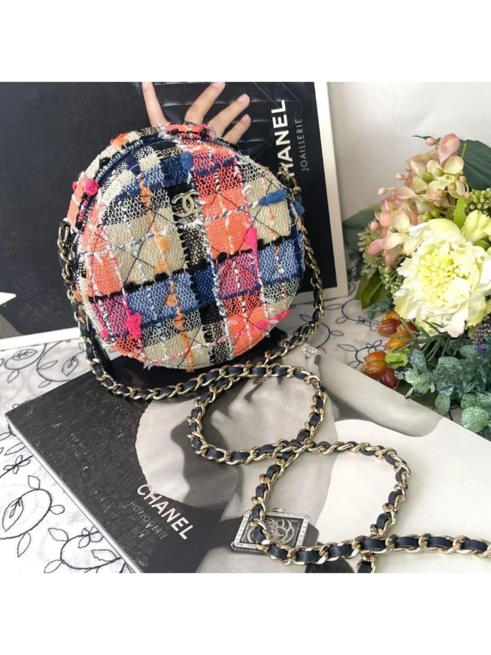 Chanel Round Mini Classic Chain Shoulder Bag
